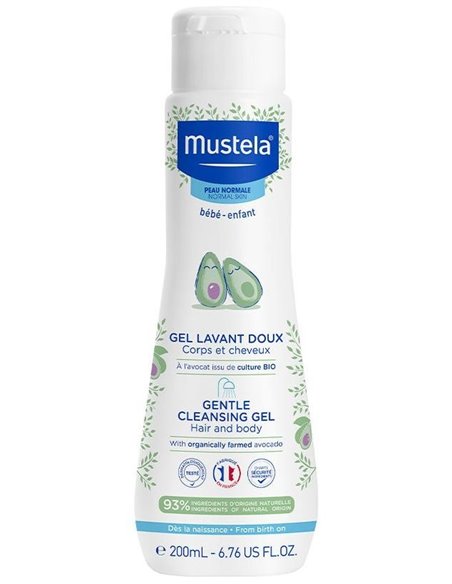 Gel De Baño Suave Bebe-Niño 200Ml. de Mustela
