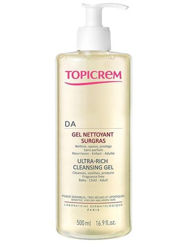 Topicrem Da Gel Sobreengrasante 500 Ml de Topicrem