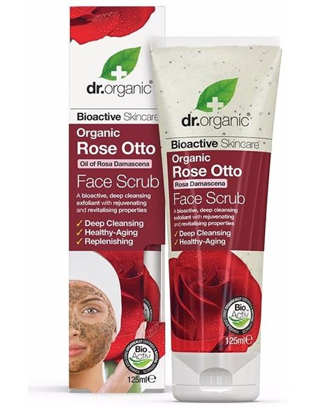 Exfoliante Facial Rosa De Damasco 125Ml. de Dr. Organic