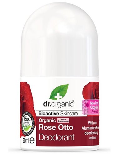 Desodorante Rosa De Damasco 50Ml. de Dr. Organic