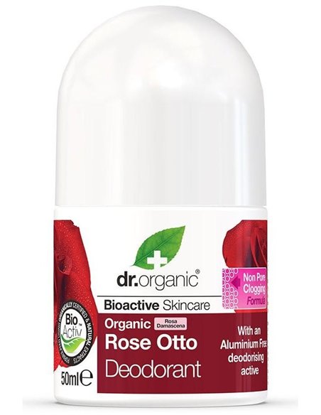 Desodorante Rosa De Damasco 50Ml. de Dr. Organic