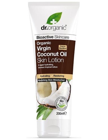 Locion Corporal Aceite Coco Organico 200Ml. de Dr. Organic