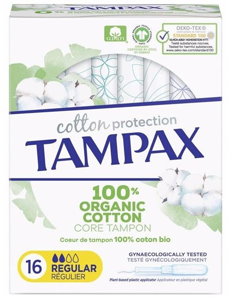 Tampax Natural Regular 16 Unidades Tampax