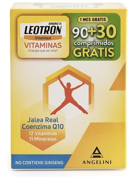 Leotron Vitaminas 90+30Caps de Leotron