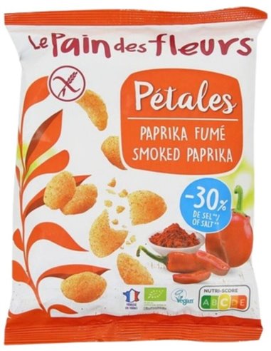 Chips Petalos Paprika 75Gr. Bio Sg Vegan de Le Pain Des Fleurs