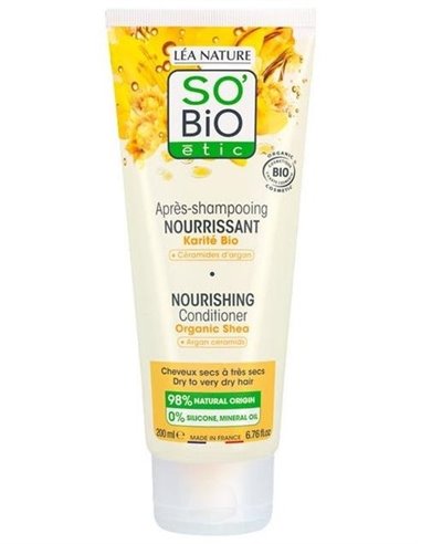 Acondicionador Nutritivo Karite-Argan 220Ml. Bio de So´Bio Etic