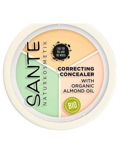 Corrector Polvo-Crema 3 Tonos 6Gr. de Sante Naturkosmetik