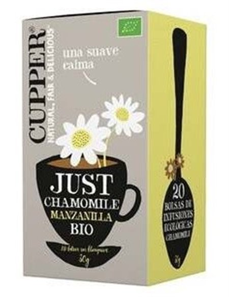Manzanilla Infusion 20Bolsitas. Bio de Cupper