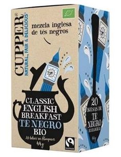 Te Negro English Breakfast Infusion 20Bolsitas Bio de Cupper