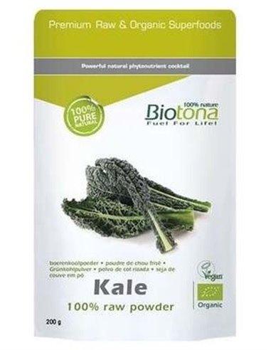 Kale Raw Col Rizada 120Gr. Bio de Biotona