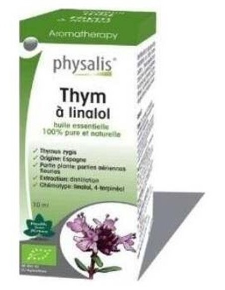Esencia Tomillo Linalol 10Ml. Bio de Physalis