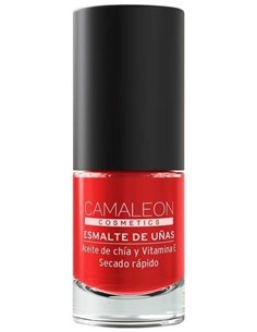 Camaleon Esmalte De Uñas Rojo 6Ml. de Camaleon Cosmetics