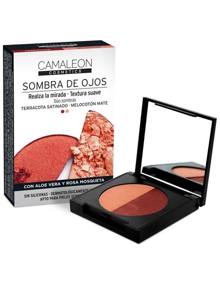 Sombras De Ojos Terracota - Melocoton de Camaleon
