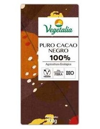 Chocolate Negro 100% 100Gr. Bio Ccpae de Vegetalia