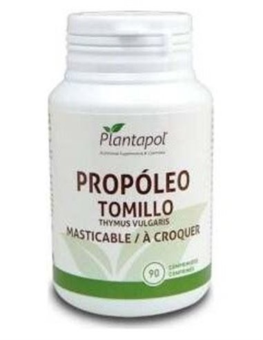 Propóleo, Tomillo, Vitamina C Masticable (90 Comprimidos 560 Mg) de Plantapol