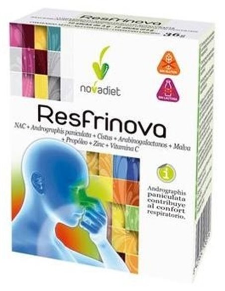 Resfrinova Envase de 12 sticks de 3 g. de Novadiet