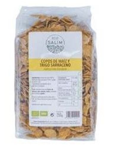 Copos De Maiz Trigo Sarraceno Crujientes 250G Bio de Eco Salim