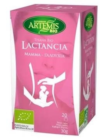 Lactancia Tisana 20Bolsitas. Bio de Artemis Bio
