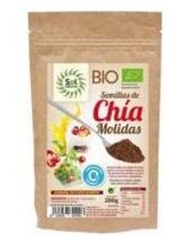 Semillas De Chia Molidas 200Gr. Bio de Solnatural