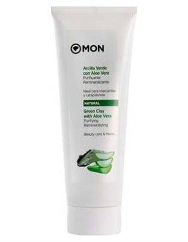 Arcilla Verde Facial Y Corporal Con Aloe Vera, 300 Ml de Mon Deconatur