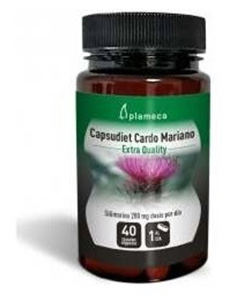 Capsudiet Cardo Mariano 40 Cápsulas Vegetales de Plameca