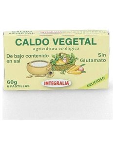 Caldo Vegetal Eco Bajo En Sal 6Pastillas de Integralia