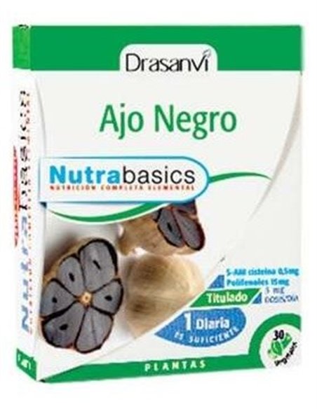 Ajo Negro 24 Capsulas Nutrabasico Drasanvi
