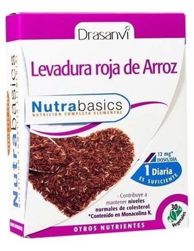 Levadura Roja De Arroz 2,9Mg Monac. K +Q10 30Cap. de Drasanvi