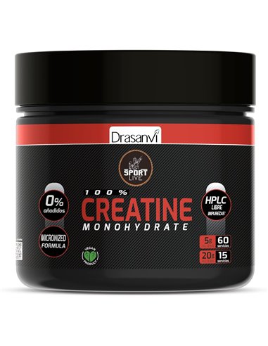 Creatina Monohidrato 300Gr. Sport Live de Drasanvi