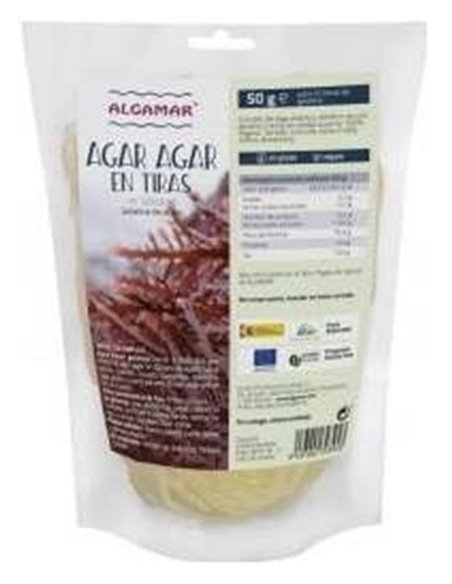 Agar Agar En Tiras 50 g  de Algamar