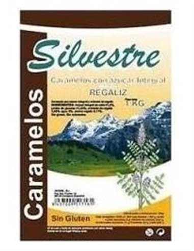 Caramelos De Regaliz Azucar De Caña 1Kg. de Silvestre