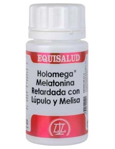 Holomega Melatonina Retard Con Lupulo Y Melisa 50C de Equisalud
