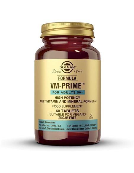 VMPrime® (+50 años)  60 comprimidos Solgar