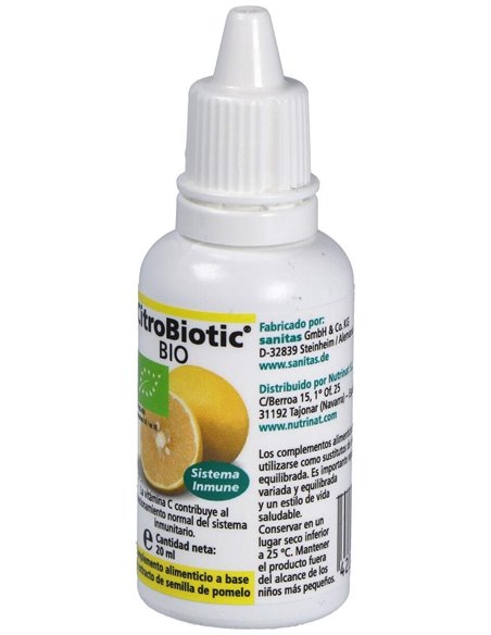 Citrobiotic (Ext.Semilla Pomelo) 20Ml de Sanitas
