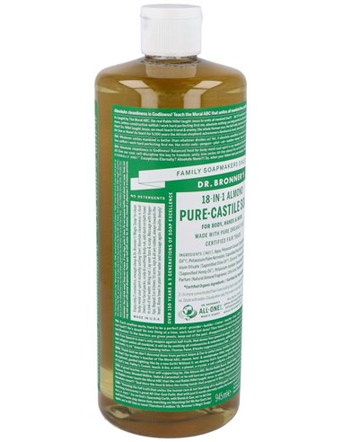 Jabon Liquido Almendras de Dr Bronners