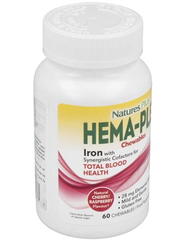 Hema-Plex Masticable 60Comp. de Natures Plus
