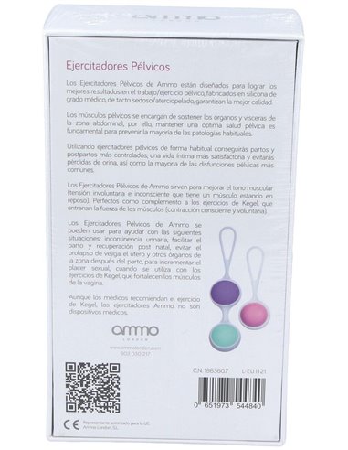 Ejercitador Pelvico 3 Pesos. de Ammo