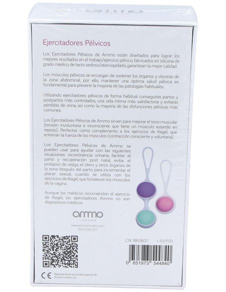 Ejercitador Pelvico 3 Pesos. de Ammo