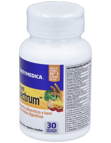 Digest Spectrum 30Cap.Veg. de Enzymedica