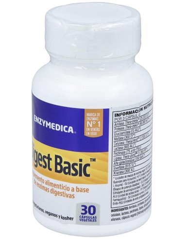 Digest Basic 30Cap.Veg. de Enzymedica