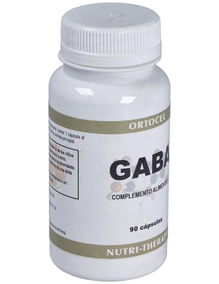 Gaba 500Mg. 90Cap. de Ortocel Nutri-Therapy
