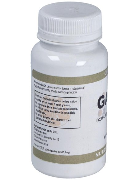 Gaba 500Mg. 90Cap. de Ortocel Nutri-Therapy