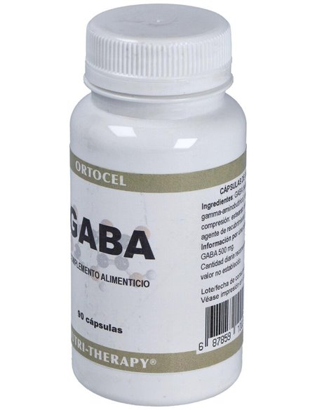 Gaba 500Mg. 90Cap. de Ortocel Nutri-Therapy