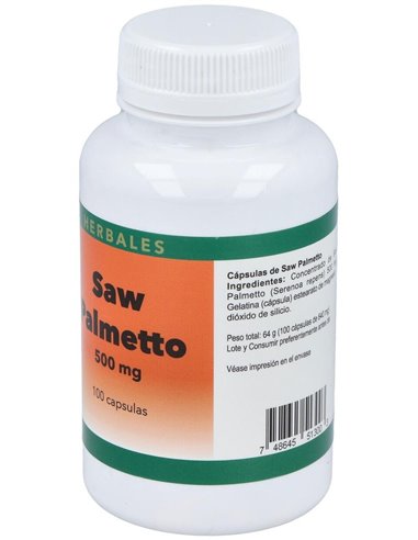 Saw Palmetto 500Mg. 100Cap. de Bioener