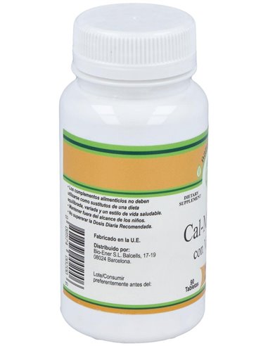Cal Mag Zinc (Calcio-Magnesio-Zinc-Vit.D) 90Comp. de Nutri-Force