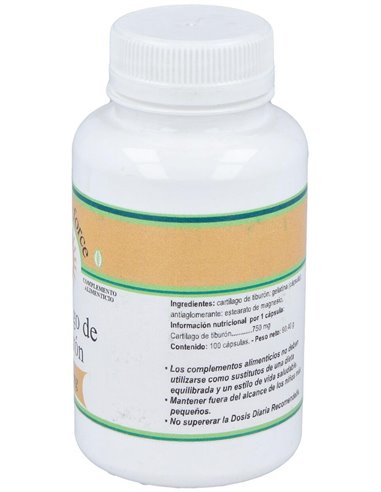 Cartilago De Tiburon 750Mg. 100Cap. de Nutri-Force
