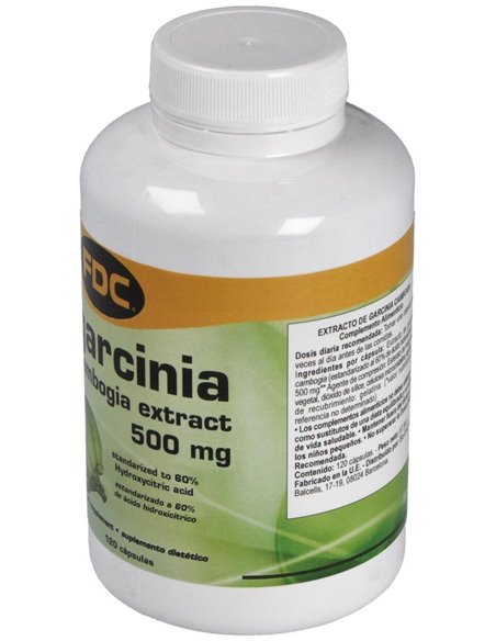 Garcinia Cambogia  500Mg. 120Cap. de Ortocel Nutri-Therapy