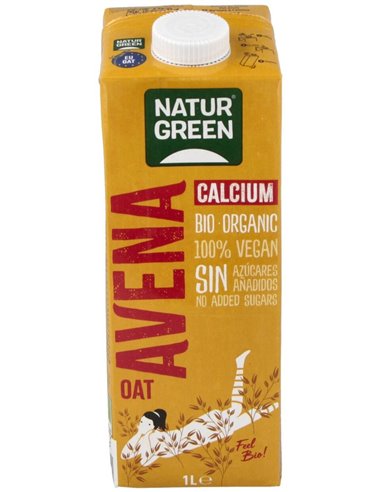 Bebida Vegetal De Avena  1Lt 6Uds. de Naturgreen