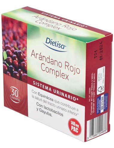 Arandano Rojo Complex  Envase 30 Cápsulas(15 Dias) de Dielisa®