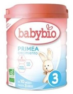 Leche Primea 3 Vaca Crecimiento 12-3Años 800G Bio de Babybio 2